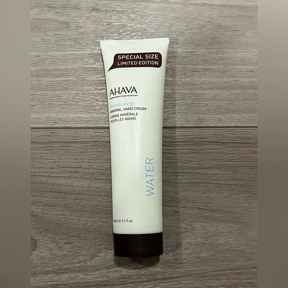 AHAVA Mineral Hand Cream Original Active Deadsea Water - Limited 5.1 Oz Size